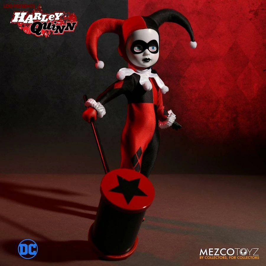 Mezco Toys LDD Presents - Harley Quinn Doll 15 Mezco Toys LDD Presents - Harley Quinn Doll