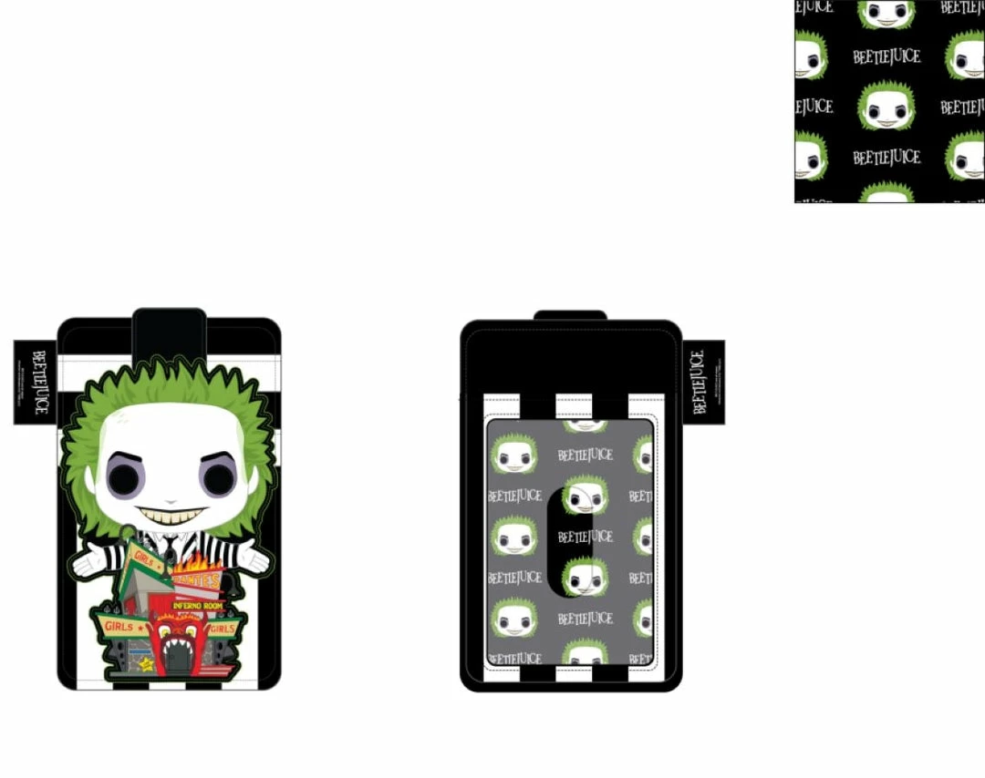 Loungefly Beetlejuice - Dantes Inferno Pop! Card Holder Bags & Wallets 2 Loungefly Beetlejuice - Dantes Inferno Pop! Card Holder Bags & Wallets