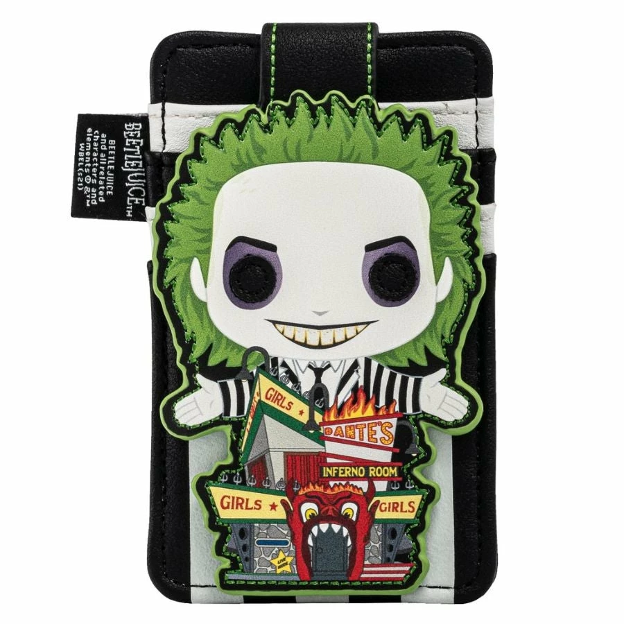 Loungefly Beetlejuice - Dantes Inferno Pop! Card Holder Bags & Wallets 1 Loungefly Beetlejuice - Dantes Inferno Pop! Card Holder Bags & Wallets