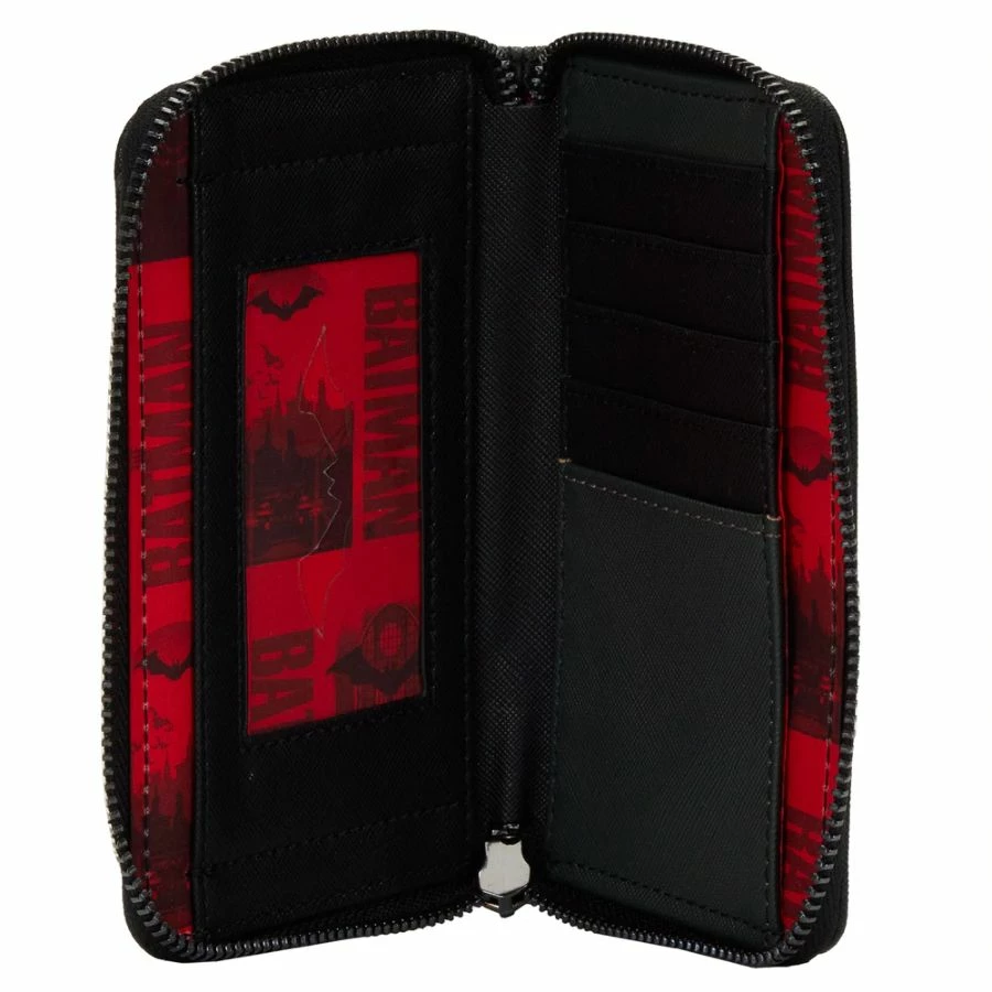Loungefly Bags & Wallets The Batman - Costume Zip Purse 3 Loungefly Bags & Wallets The Batman - Costume Zip Purse