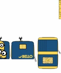 Loungefly Minions - Triple Minion Bello Zip Purse