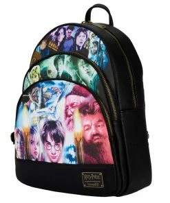 Loungefly Harry Potter - Trilogy Triple Pocket Mini Backpack