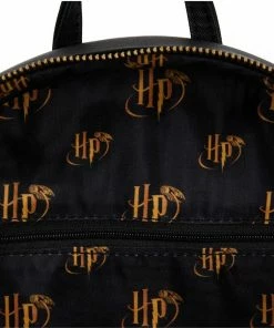 Loungefly Harry Potter - Trilogy Triple Pocket Mini Backpack 10 Loungefly Harry Potter - Trilogy Triple Pocket Mini Backpack