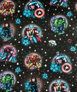 Loungefly Marvel Comics - Avengers Floral Tattoo Mini Backpack Staff Picks