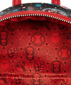 Loungefly Marvel Comics - Avengers Floral Tattoo Mini Backpack Staff Picks