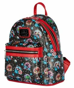 Loungefly Marvel Comics - Avengers Floral Tattoo Mini Backpack Staff Picks