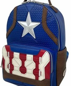 Loungefly Marvel Infinity Saga - Captain America Costume US Exclusive Mini Backpack Staff Picks 5 Loungefly Marvel Infinity Saga - Captain America Costume US Exclusive Mini Backpack Staff Picks