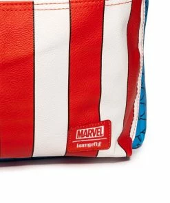 Loungefly Bags & Wallets Marvel Comics - Captain America Costume US Exclusive Mini Backpack With Pin
