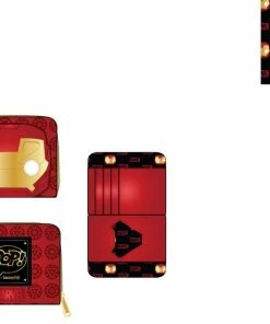 Loungefly Marvel Comics - Iron Man Head Zip Purse