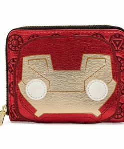 Loungefly Marvel Comics - Iron Man Head Zip Purse