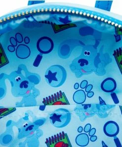 Loungefly Blue's Clues - Blue Mini Backpack Bags & Wallets 10 Loungefly Blue's Clues - Blue Mini Backpack Bags & Wallets