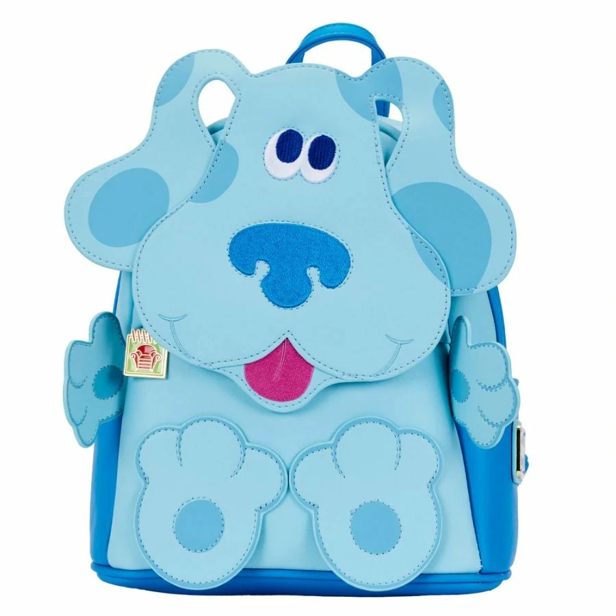 Loungefly Blue's Clues - Blue Mini Backpack Bags & Wallets 1 Loungefly Blue's Clues - Blue Mini Backpack Bags & Wallets