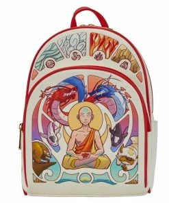 Loungefly Staff Picks Avatar The Last Airbender - Aang Meditation Glow Mini Backpack