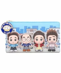 Loungefly Seinfeld - Chibi City Flap Purse