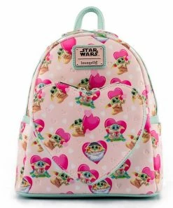Loungefly Star Wars: The Mandalorian - Grogu Valentines Backpack
