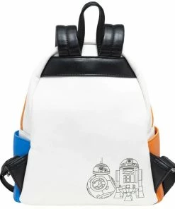Loungefly Star Wars - R2-D2 & BB-8 Light-Up US Exclusive Mini Backpack
