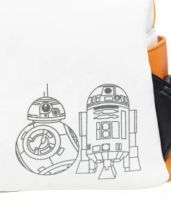 Loungefly Star Wars - R2-D2 & BB-8 Light-Up US Exclusive Mini Backpack