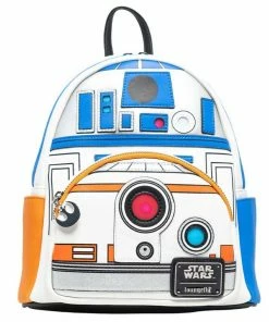Loungefly Star Wars - R2-D2 & BB-8 Light-Up US Exclusive Mini Backpack