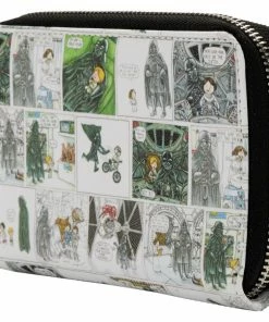 Loungefly Star Wars - Darth Vader Comic Strip Zip Purse