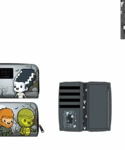 Loungefly Universal Monsters - Chibi Zip Purse
