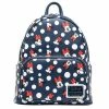 Loungefly Disney - Minnie Mouse Polka Dots Navy Mini Backpack