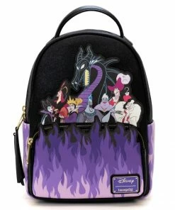 Loungefly Disney - Villains Purple Flame US Exclusive Mini Backpack
