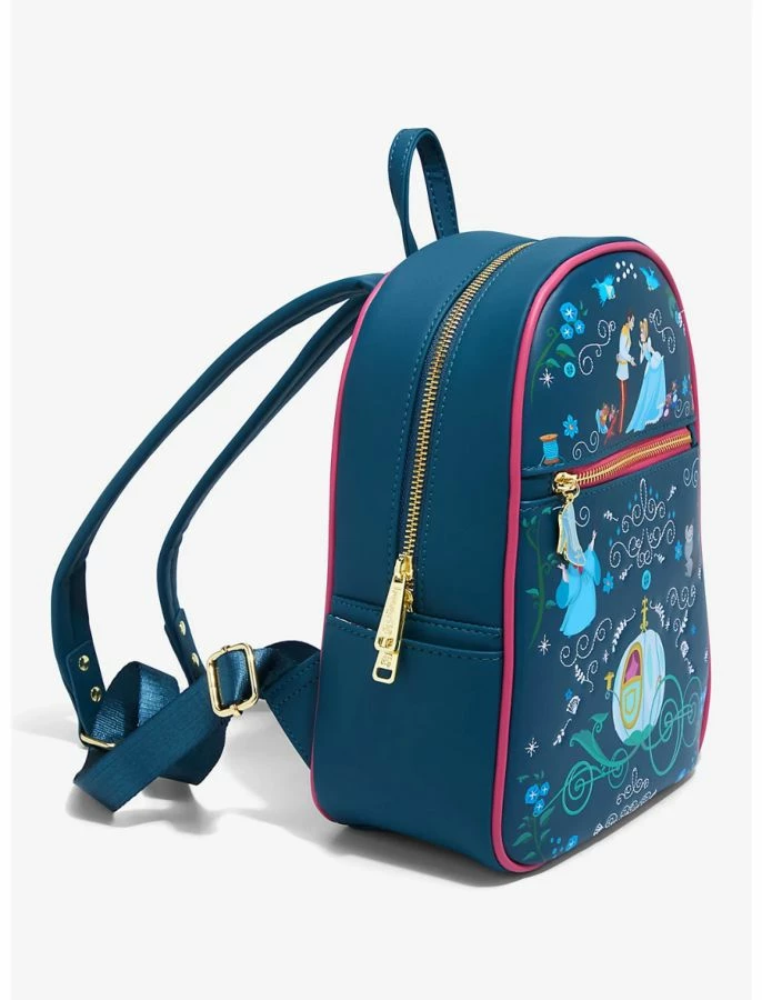 Loungefly Cinderella - Storybook US Exclusive Mini Backpack 2 Loungefly Cinderella - Storybook US Exclusive Mini Backpack