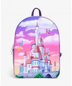 Loungefly Beauty And The Beast (1991) - Castle Snap Flap US Exclusive Mini Backpack Bags & Wallets