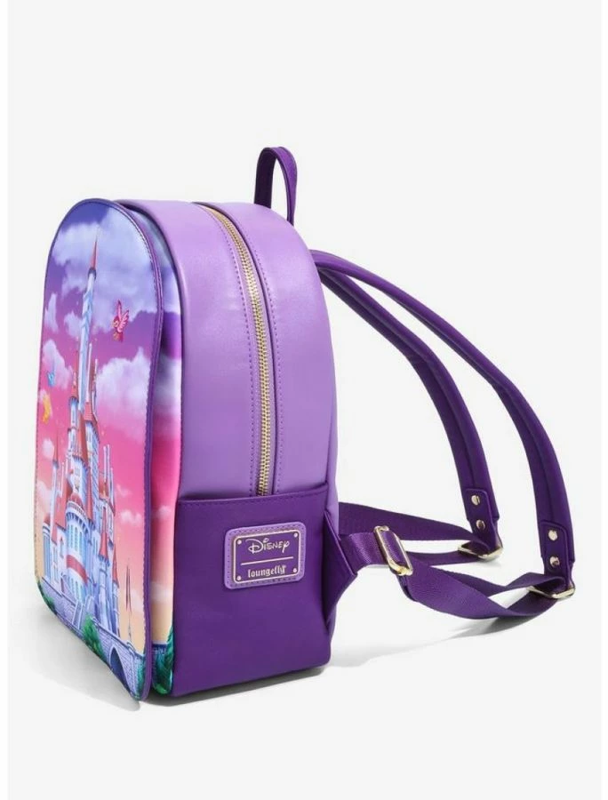 Loungefly Beauty And The Beast (1991) - Castle Snap Flap US Exclusive Mini Backpack Bags & Wallets 4 Loungefly Beauty And The Beast (1991) - Castle Snap Flap US Exclusive Mini Backpack Bags & Wallets