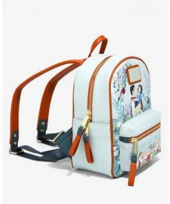 Loungefly Snow White And The Seven Dwarfs (1937) - Floral US Exclusive Mini Backpack Bags & Wallets