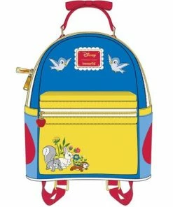LOUNGEFLY Snow White And The Seven Dwarfs (1937) - Bow Handle Mini Backpack Bags & Wallets