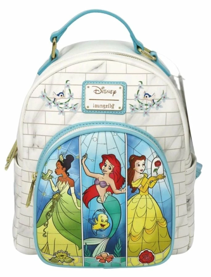 Loungefly Disney - Stained Glass Princesses US Exclusive Backpack 1 Loungefly Disney - Stained Glass Princesses US Exclusive Backpack