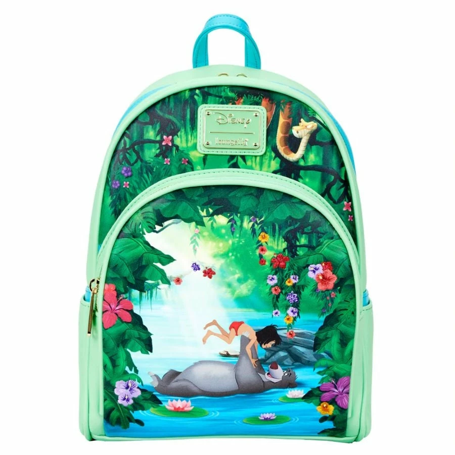 Loungefly Jungle Book - Bare Necessities Mini Backpack Bags & Wallets 1 Loungefly Jungle Book - Bare Necessities Mini Backpack Bags & Wallets