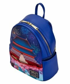Loungefly Mulan - Castle Light Up Mini Backpack