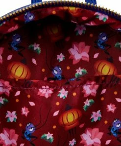 Loungefly Mulan - Castle Light Up Mini Backpack