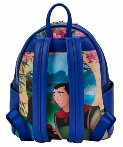 Loungefly Mulan - Castle Light Up Mini Backpack