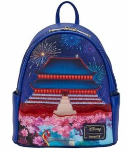 Loungefly Mulan - Castle Light Up Mini Backpack