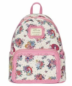 Loungefly Disney Princess - Floral Tattoo Mini Backpack