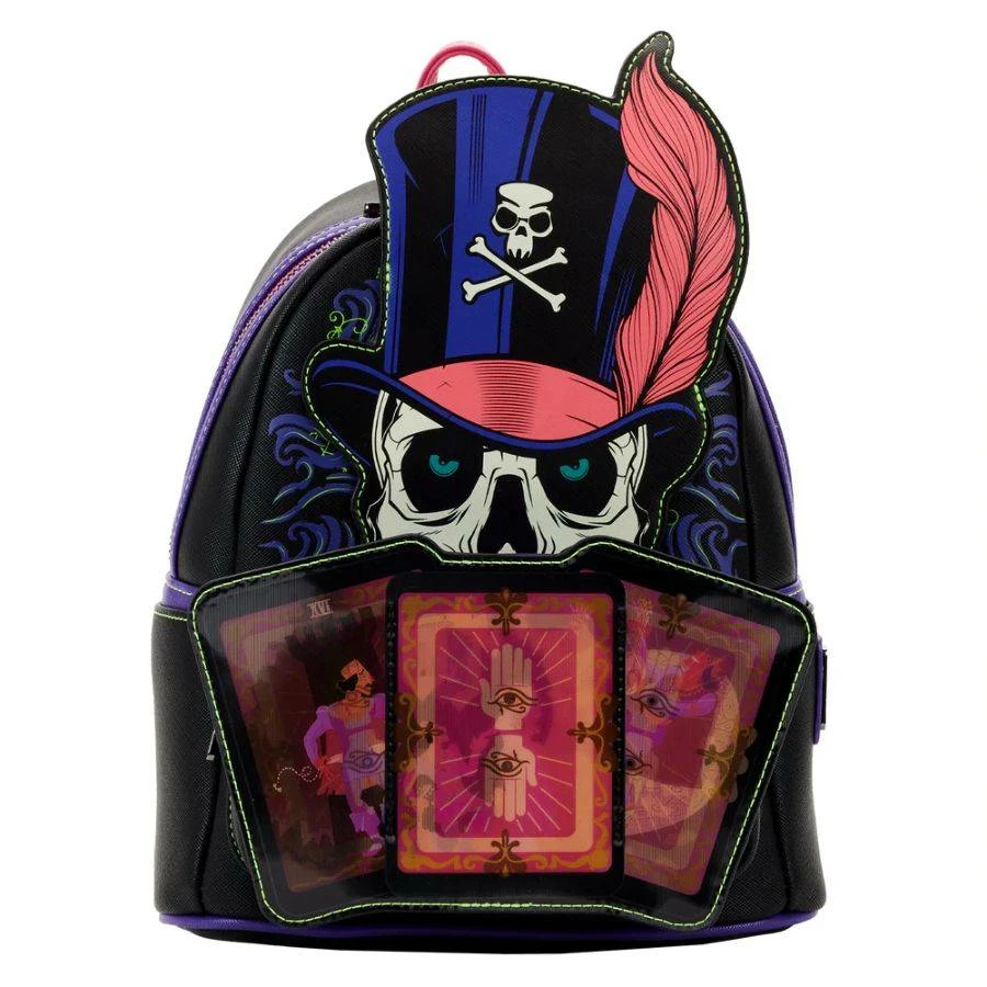 Loungefly Staff Picks Princess And The Frog - Facilier Glow Lenticular Mini Backpack 1 Loungefly Staff Picks Princess And The Frog - Facilier Glow Lenticular Mini Backpack