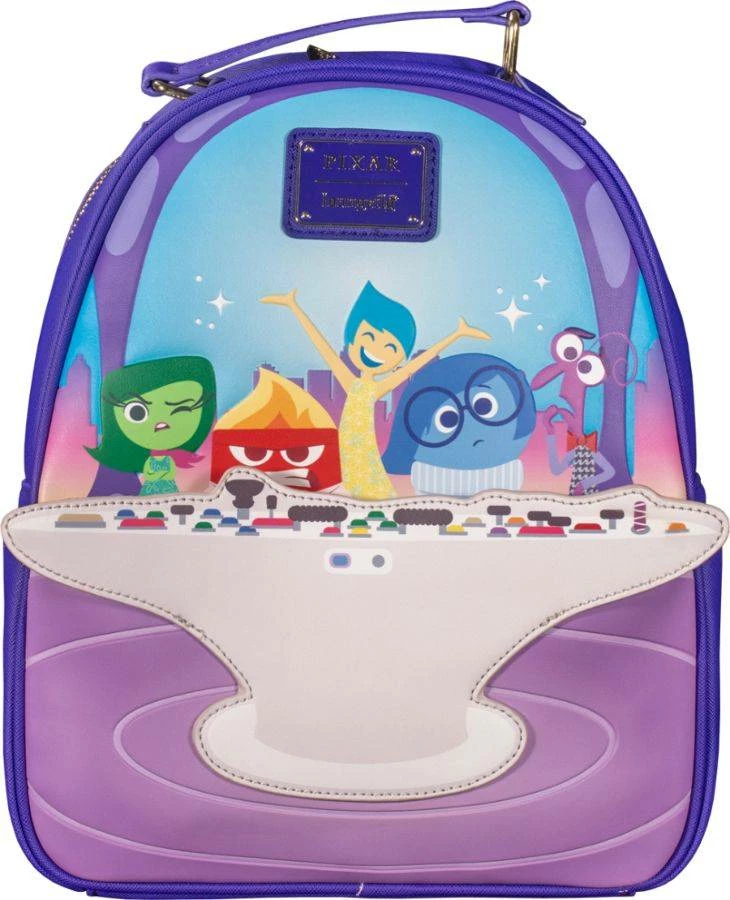 Loungefly Inside Out - Characters US Exclusive Mini Backpack 1 Loungefly Inside Out - Characters US Exclusive Mini Backpack