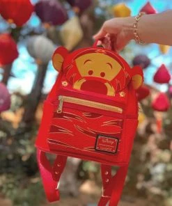 Loungefly Winnie The Pooh - Tigger Chinese New Year US Exclusive Mini Backpack 9 Loungefly Winnie The Pooh - Tigger Chinese New Year US Exclusive Mini Backpack