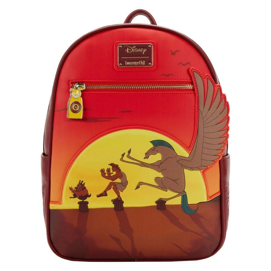 Loungefly Hercules (1997) - Sunset 25th Anniversary Mini Backpack Bags & Wallets 1 Loungefly Hercules (1997) - Sunset 25th Anniversary Mini Backpack Bags & Wallets