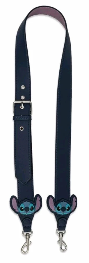 Loungefly Lilo & Stitch - Stitch Head Applique Bag Strap 1 Loungefly Lilo & Stitch - Stitch Head Applique Bag Strap