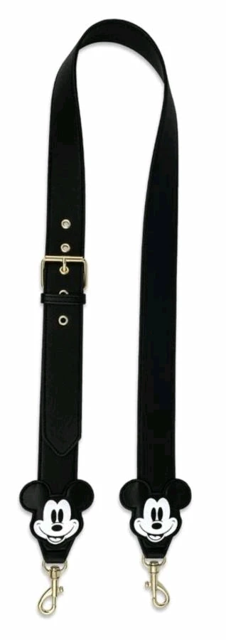 Loungefly Diseny - Mickey Mouse Head Applique Bag Strap Bags & Wallets 1 Loungefly Diseny - Mickey Mouse Head Applique Bag Strap Bags & Wallets