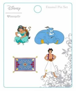 Loungefly Aladdin (1992) - Enamel Pin 4-pack Bags & Wallets