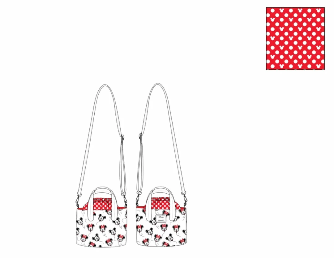 Loungefly Disney - Mickey And Minnie Mouse Balloons Handbag 2 Loungefly Disney - Mickey And Minnie Mouse Balloons Handbag