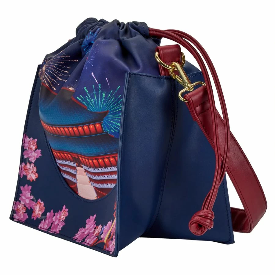 Loungefly Mulan - Castle Crossbody Bags & Wallets 2 Loungefly Mulan - Castle Crossbody Bags & Wallets