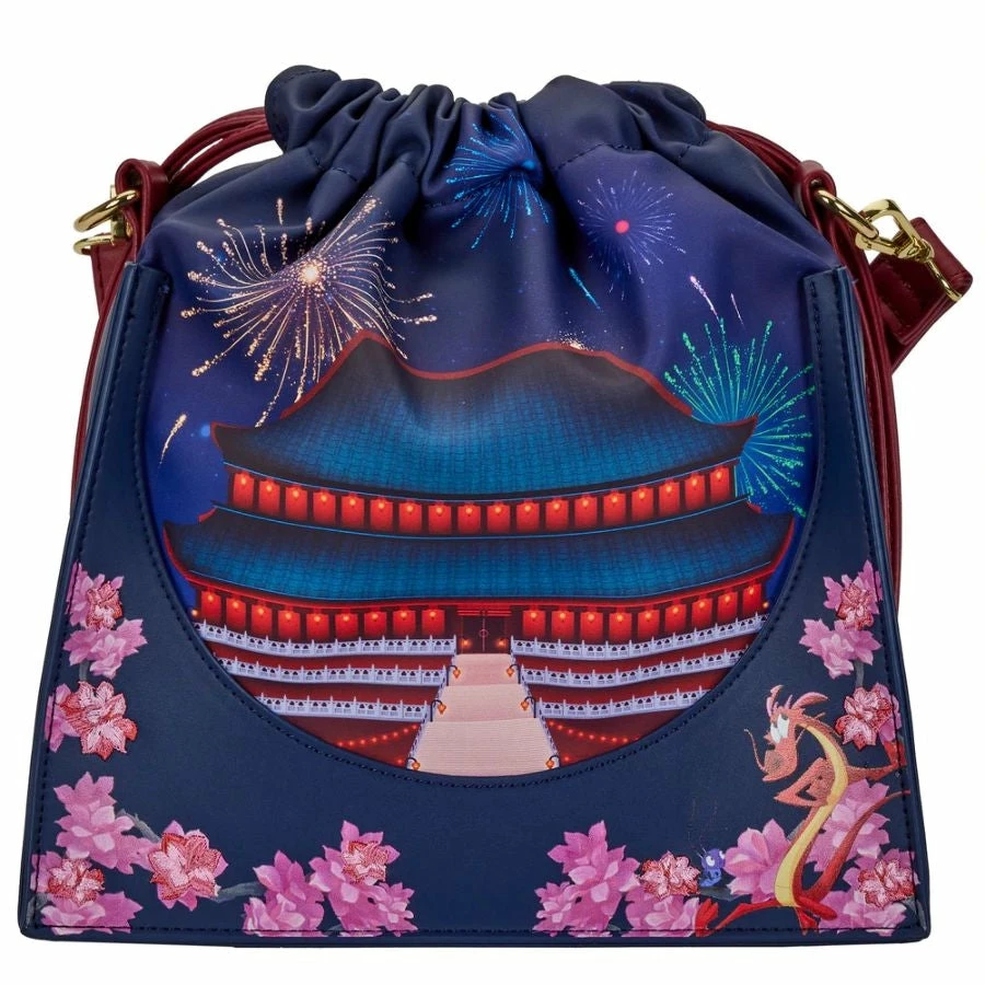 Loungefly Mulan - Castle Crossbody Bags & Wallets 1 Loungefly Mulan - Castle Crossbody Bags & Wallets