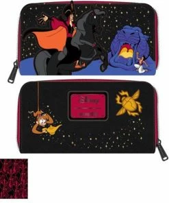 Loungefly Aladdin (1992) - Jafar Cave Mini Zip Purse Bags & Wallets
