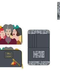 Loungefly Cinderella (1950) - Step Mother & Sisters Zip Purse